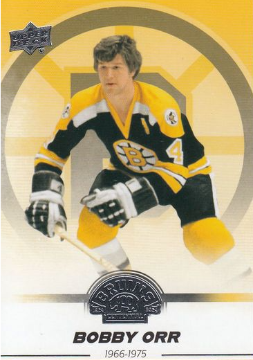 řadová karta BOBBY ORR 23-24 UD Boston Bruins Centennial číslo 62